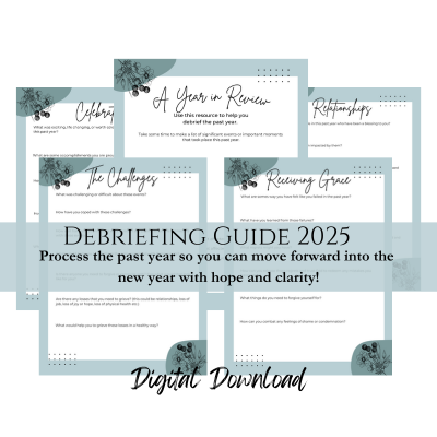A Year in Review- Debriefing Resource